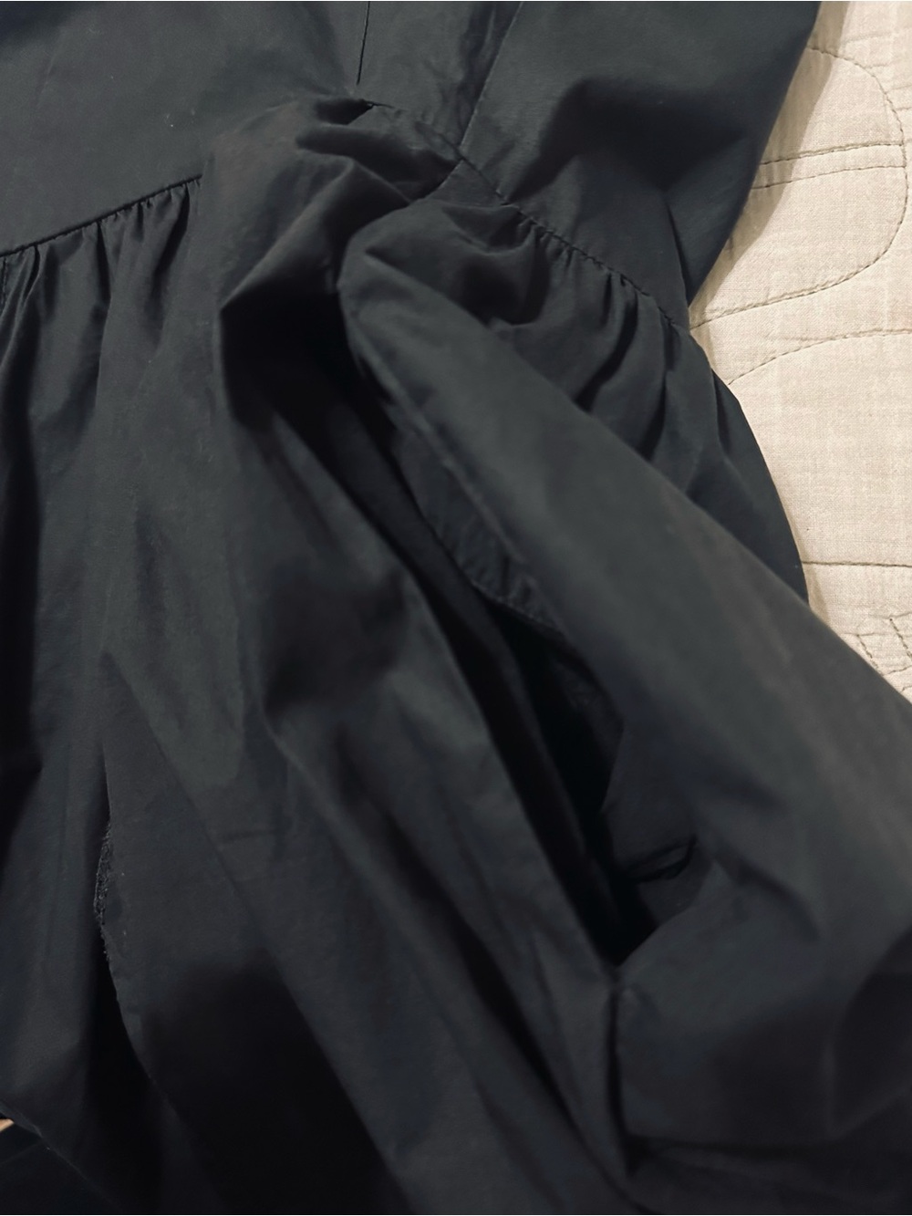 Jenni Kayne Peninsula Dress Black Maxi Poplin NWT Small MSRP $425 - Picture 7 of 9